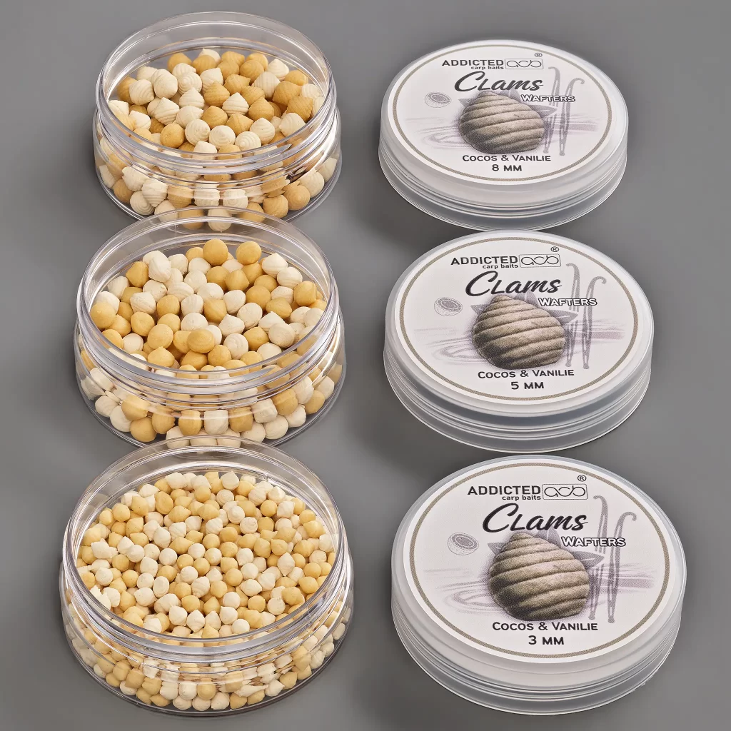 wafters clams coconut vanilla
